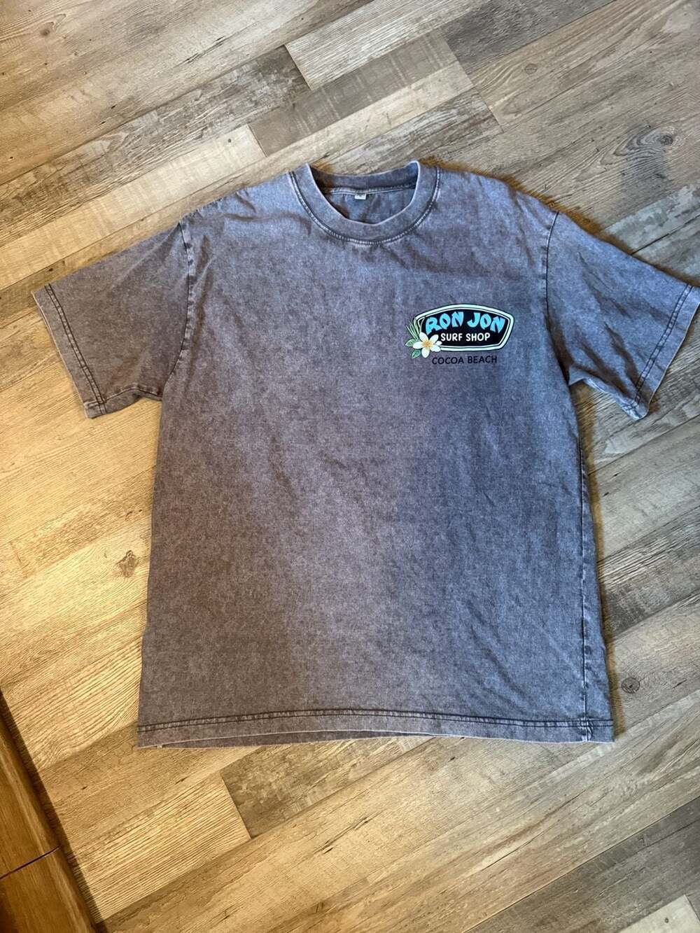 Ron Jon Surf Shop Cocoa Beach T-Shirt Size M Gray